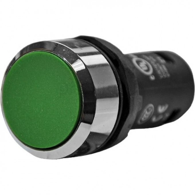 Кнопка ABB CP1-30G-10 без фиксации, 1HO зеленая 1SFA619100R3012