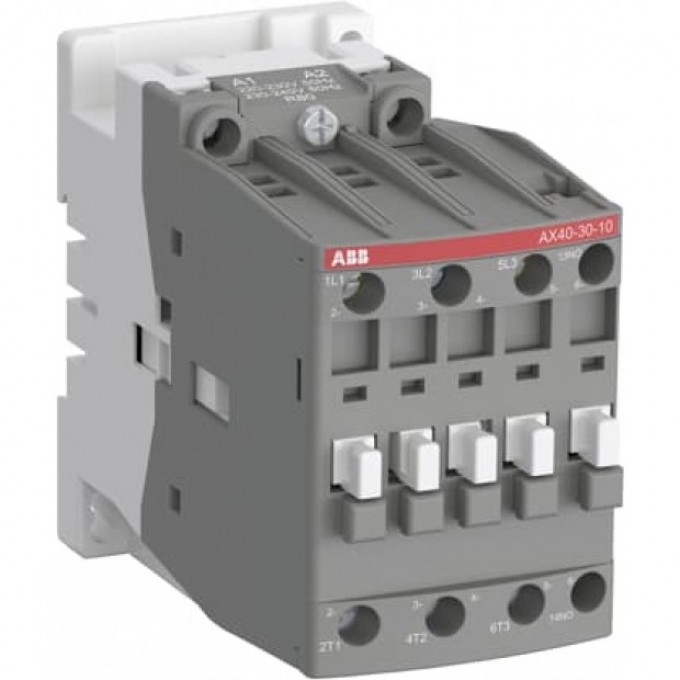 Контактор ABB AX40-30-10-80 40А AC3 с катушкой управления 220-230В AC 1SBL321074R8010