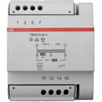 Трансформатор разделительной безопасности ABB TS63/12-24C