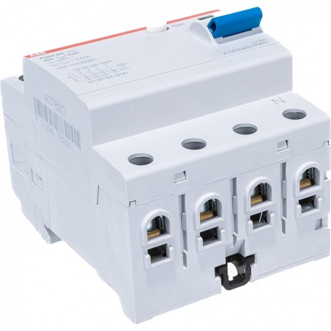 Выключатель дифференциального тока (УЗО) ABB 4п 63А 300мА тип AC F204 2CSF204001R3630