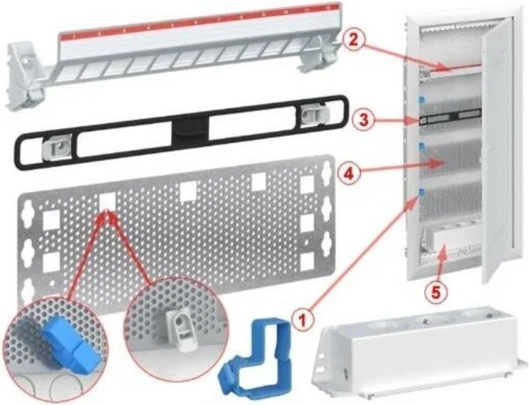 Шкаф мультимедийный abb uk620mv